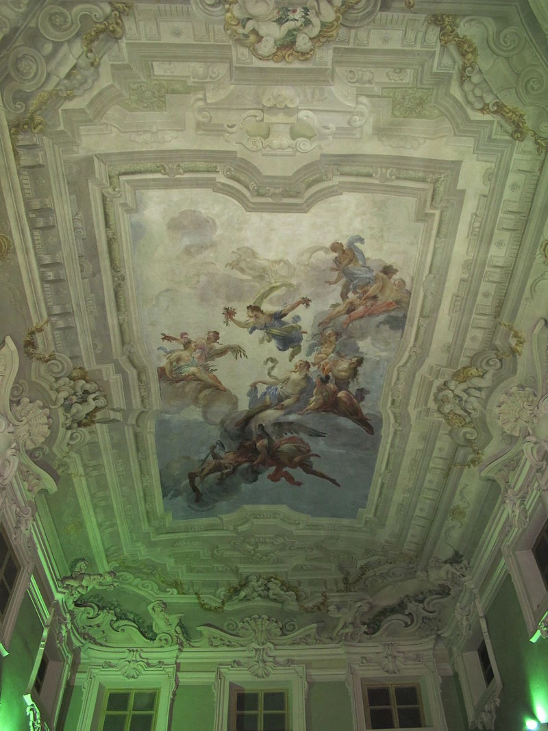 Sala di Luca Giordano - Palazzo Arrighetti, Gaddi